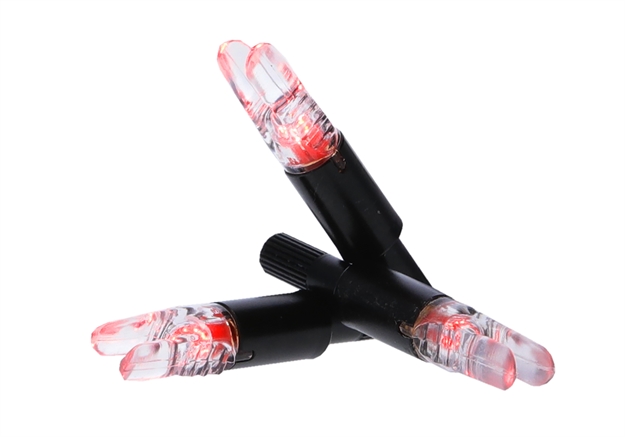 Picture of Nap Napillnxrd3pk Thunderglo Illuminated Nock Crossbow Red Half Moon/ 3 Pack NAP-ILLNX-RD-3PK