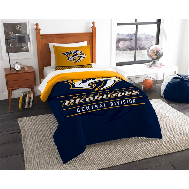 Picture of Nashville Predators Twin Comforter Set