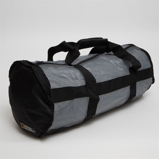 Picture of Nat Geo Clamshell Deluxe Drawstring 2Pocket Duffle-Ti/Blk