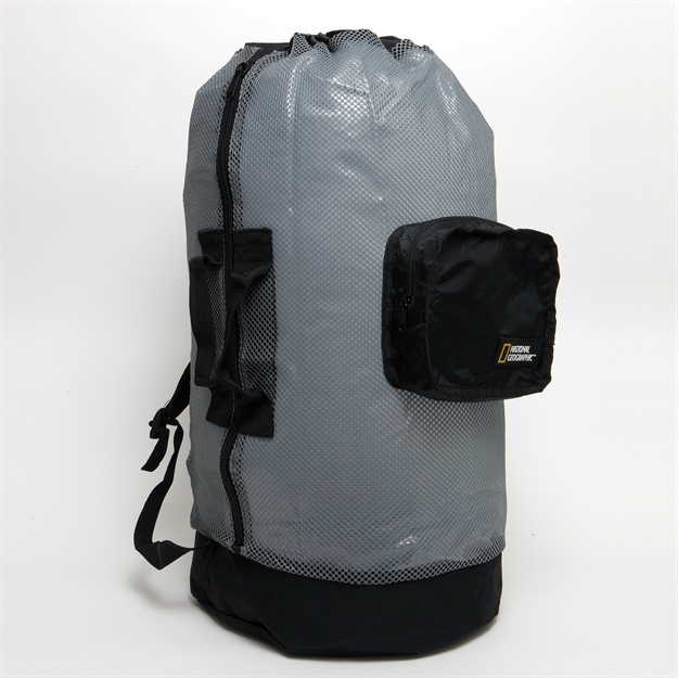 Picture of Nat Geo Clamshell Mesh Backpack Dlx 5 Pocket -Ti/Bk