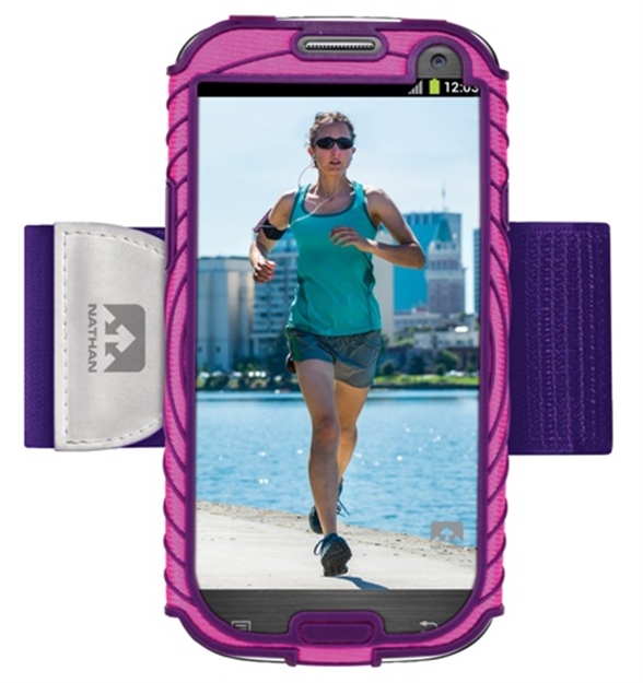 Picture of Nathan Sonic Boom Armband For Samsung Galaxy S3 Pink/Purple