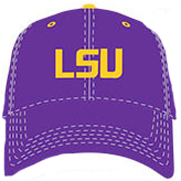 Picture of National Cap & Sportswear Champ Fashion Solid Cap Lsu