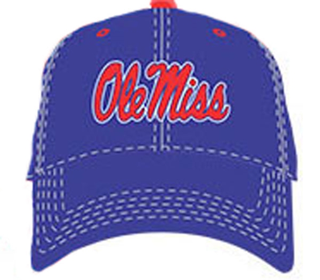 Picture of National Cap & Sportswear Champ Fashion Solid Cap Olemiss