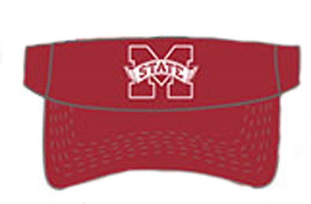 Picture of National Cap & Sportswear Champ Solid Visor Miss State
