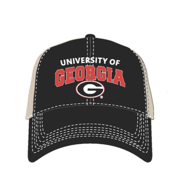 Picture of National Cap & Sportswear Falcon Tan Mesh Back Georgia