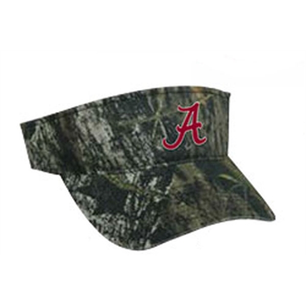 Picture of National Cap & Sportswear Mobu Solid Visor Alabama