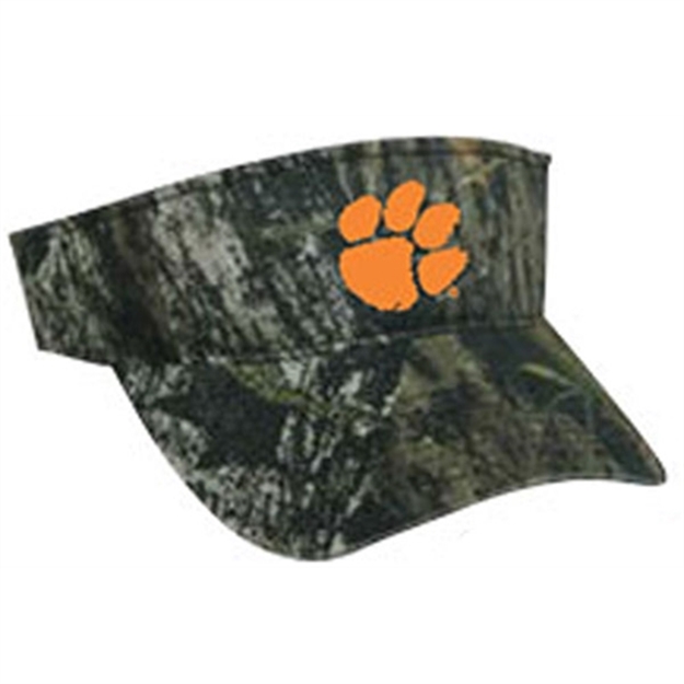 Picture of National Cap & Sportswear Mobu Solid Visor Clemson
