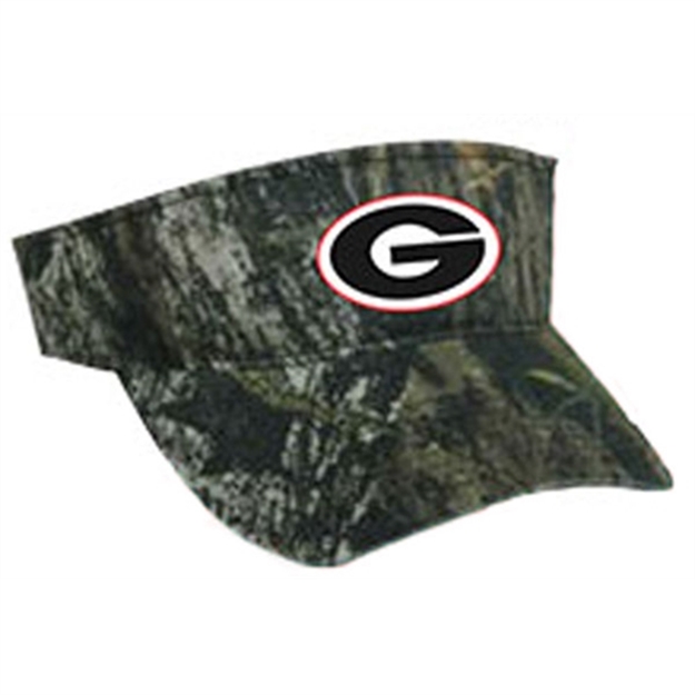 Picture of National Cap & Sportswear Mobu Solid Visor Georgia