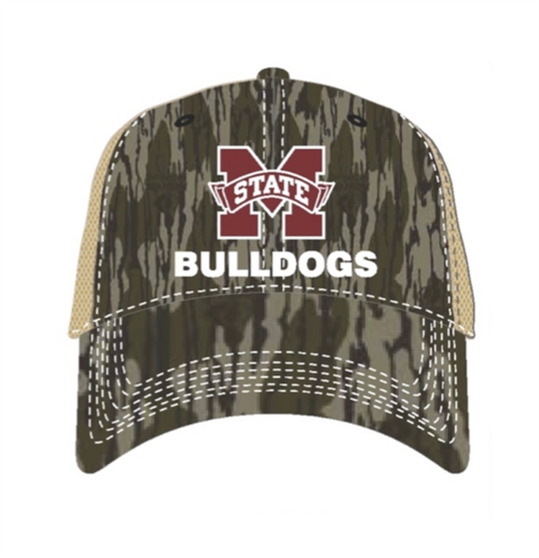 Picture of National Cap & Sportswear Woody Mobl/Khaki Msh BK MS State