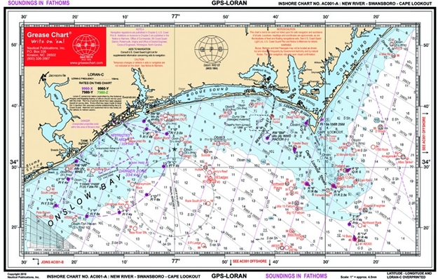 Picture of Nautical Swansboro Cape Lookout In-Shore