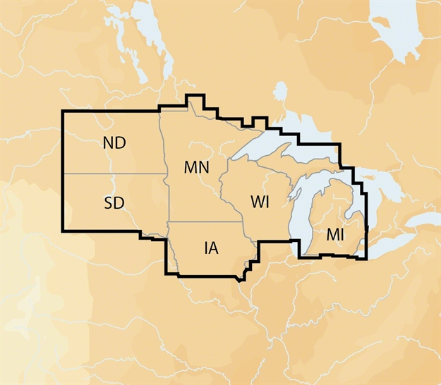 Picture of Navionics +North Regions