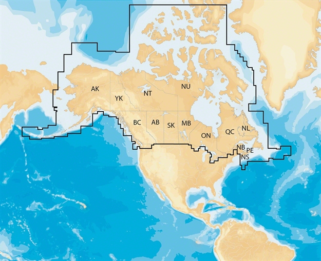 Picture of Navionics Navionics+ Regions, Canada