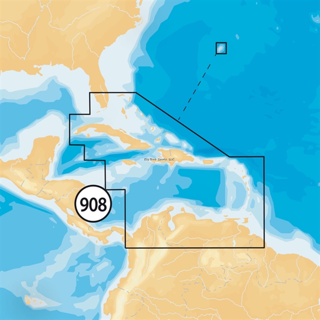 Picture of Navionics Platinum Plus Caribbean & Bermuda *