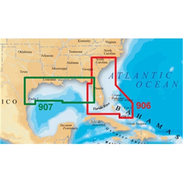 Picture of Navionics US Southeast-Bahamas Cf/906P+
