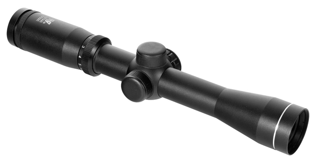 Picture of  Ncstar Sepb2732b Pistolero  2-7X 32Mm Illuminated Red Plex Reticle 1" Tube Black Anodized Aluminum 814108011086