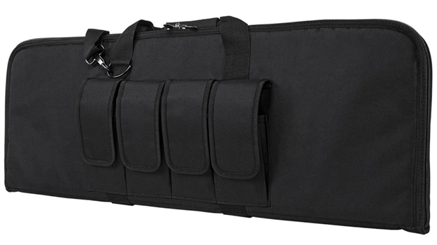 Picture of Ncstar Cvcp2960b36 Vism Carbine Case Black Pvc Nylon W/ Lockable Zippers Pockets & Padded Carry Handle CVCP2960B-36