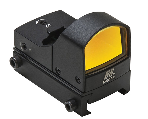 Picture of NC Star Compact Reflex Sight, Cr2032 Lithium Batt, 1X, Unlimited, Integrated Weaver-Style Mount, 2 Moa Retical DDAB 814108011321
