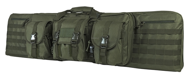 Picture of NC Star Double Carbine Case 46" Case Allows For 2 Rifles, Carbines, OR Shotguns TO BE Transported IN A Padded Main Compartment