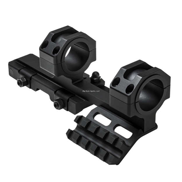 Picture of NC Star Gen II 30Mm Cantilever Scope Mount With Lightweight Upper Rings And 45 Offset Rail. Includes 1" Scope Inserts.