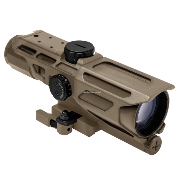 Picture of NC Star Gen3 Mark Iii Tactical 3-9X40 Scope/ AA Battery/ Locking Quick Release Mount/ P4 Sniper/ Tan