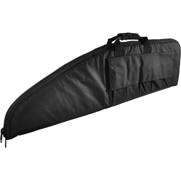 Picture of Ncstar Cv290742 Vism Rifle Case Black Pvc Nylon W/ Foam Padding Double Zippers Carry Handle & ID Holder CV2907-42