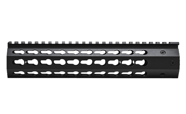 Picture of  Ncstar Vmarffkmc Keymod Handguard  Free-Floating Aluminum Black Anodized 10" For Ar-15, M4 848754006165