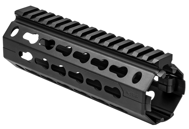 Picture of  Ncstar Vmarkmc Keymod Handguard  Carbine Length Aluminum Black Anodized 6.50" For Ar-15, M4