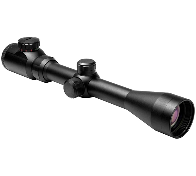 Picture of  Ncstar Seefb3940g Str  Gen 2 Black Hardcoat Anodized 3-9X 40Mm 1" Tube Dual Illuminated (Green/Red) Dot Reticle 814108018313