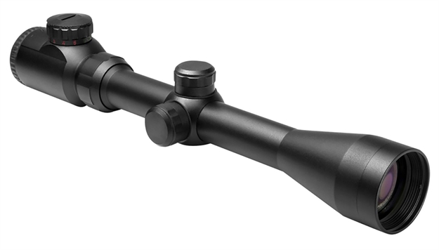 Picture of  Ncstar Seefb3940g Str  Gen 2 Black Hardcoat Anodized 3-9X 40Mm 1" Tube Dual Illuminated (Green/Red) Dot Reticle