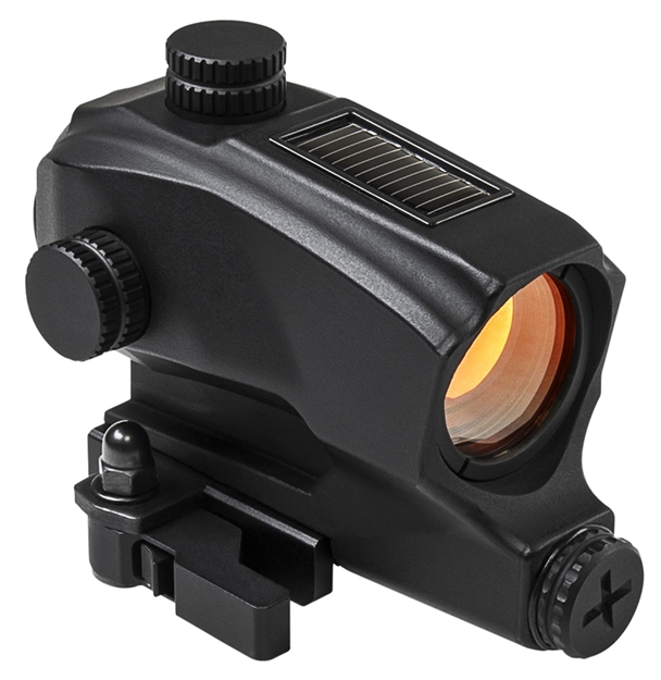 Picture of  Ncstar Vdbsol130 Spd Solar Reflex Sight  Black Anodized 1 X 27 MM 2 Moa Red Dot Quick Release 848754007766