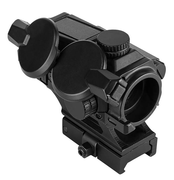 Picture of  Ncstar Vdbsolc Spd Solar Combat Red Dot Reflex Optic  Black Anodized 1 X 24.5 MM 4 Moa Red Dot 848754012050