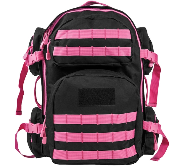Picture of NC Star Tact Back Pack Blk W/Pnk