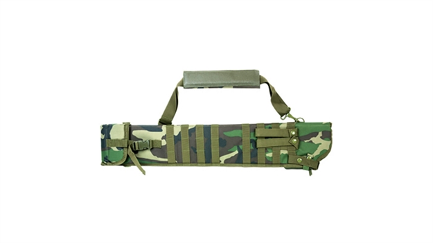 Picture of  Ncstar Cvscb2917wc Vism Shotgun Scabbard Woodland Camo 600D Pvc 29"- 34.75" 848754002730