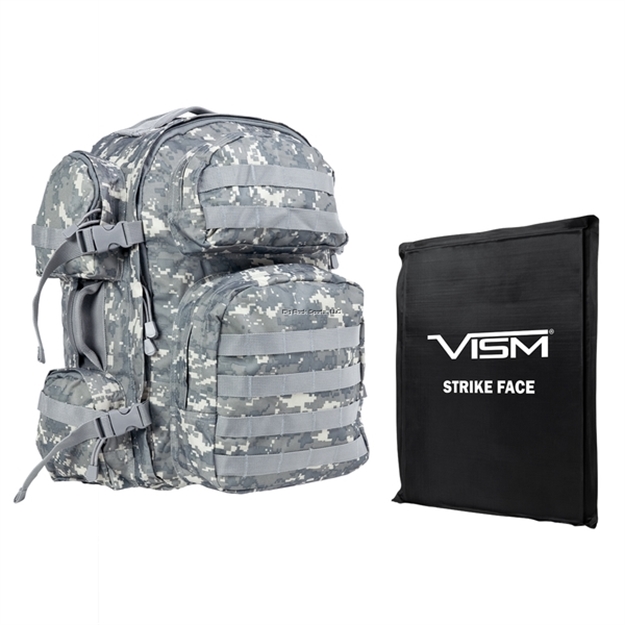 Picture of NC Star Vism Tactical Backpack With 10"X12" Level Iiia Soft Ballistic Panel/ Digital Camo