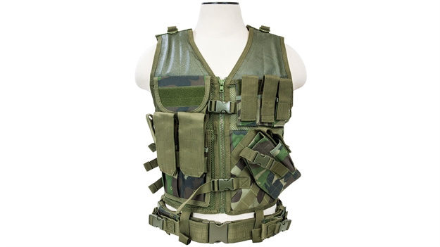 Picture of NC Star Vism Tactical Vest/Woodland