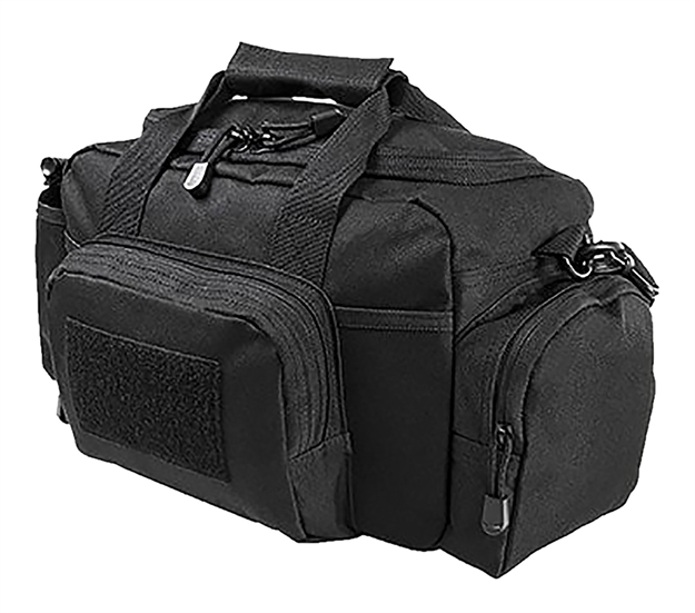 Picture of  Ncstar Cvsrb2985b Vism Range Bag With Small Size, Side Pockets, Pals Webbing, Carry Handles, Pockets & Black Finish 848754006660