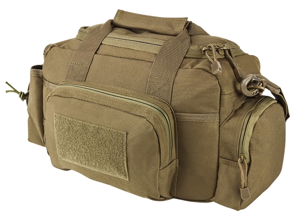 Picture of  Ncstar Cvsrb2985t Vism Range Bag With Small Size, Side Pockets, Pals Webbing, Carry Handles, Pockets & Tan Finish