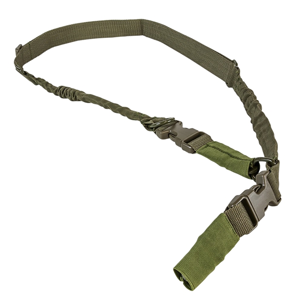 Picture of  Ncstar Aars21pg Vism Sling Green Nylon Strap W/Elastic Shock-Cord 55"-72" Oal Adjustable Bungee