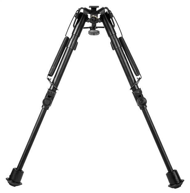 Picture of  Ncstar Abpgf Precision Grade Fullsize Friction Bipod Black 7-11" Steel/Aluminum W/Adapters