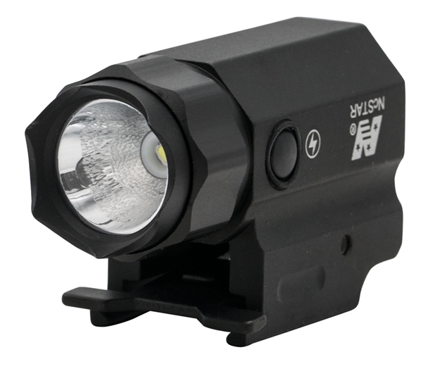 Picture of  Ncstar Acqptf Compact Flashlight QR W/Strobe  Black 150 Lumens White Cree Led
