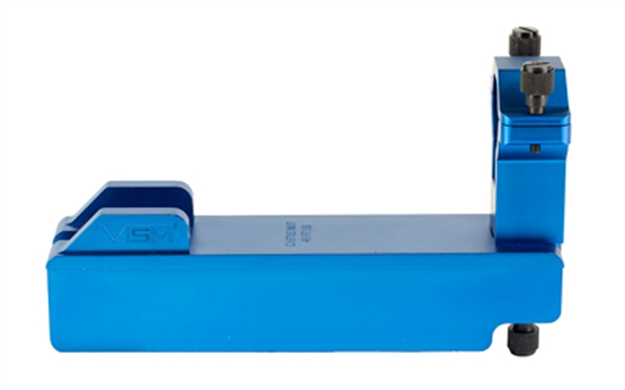 Picture of  Ncstar Vtarlwrvb Lower Receiver Vice Block  Blue Anodized Aluminum For Ar-15