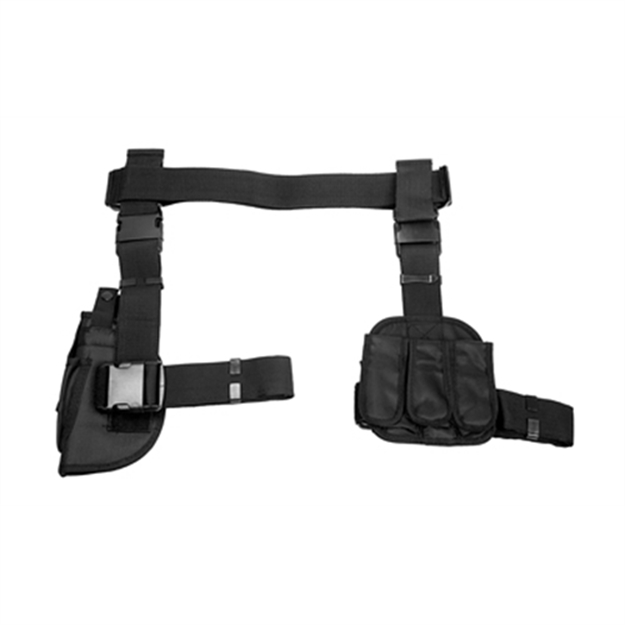Picture of NC Star 3Pcs Drop Leg Gun Holster & Magazine Holder Black CV2908 814108013448