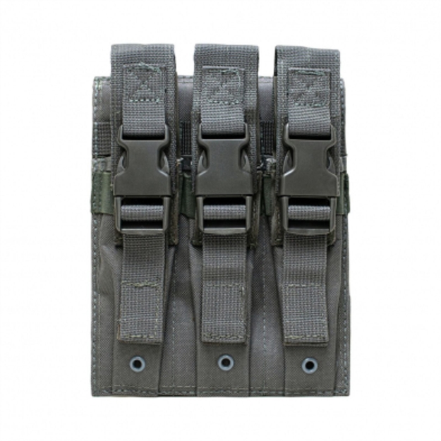 Picture of Ncstar Hicap Pistol Triple Mag Pouch Urban Grey CVMP3030U