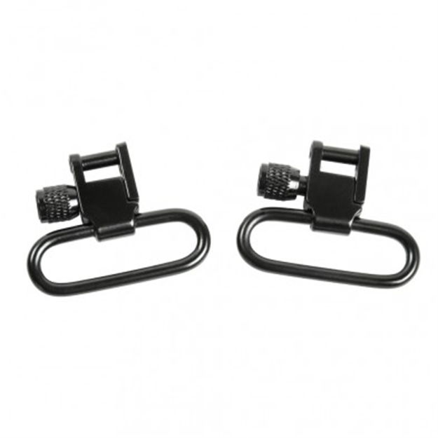 Picture of Ncstar Inc 1" Lock Sling Swivel (Pair) Black AASW1B