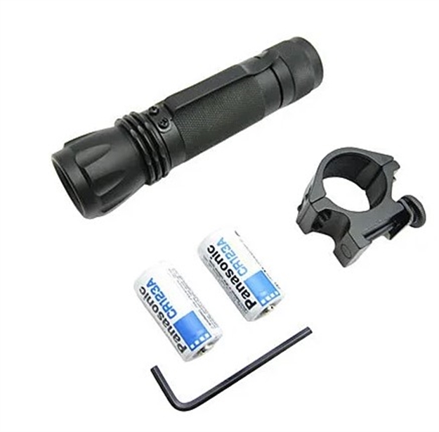Picture of NC Star Tactical Flashlight 3W Led 65 Lumen Weaver Ring ATFLB 814108012397