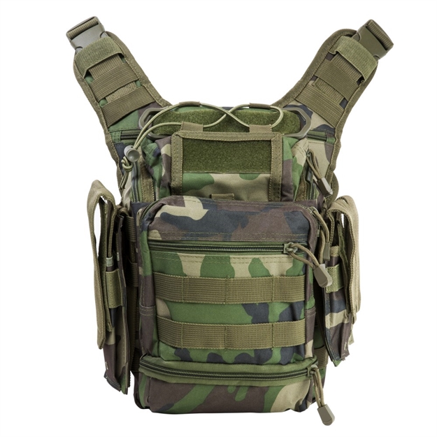 Picture of Ncstar Inc Vism Pvc First Respond Utility Bag Wood Camo CVFRB2918WC