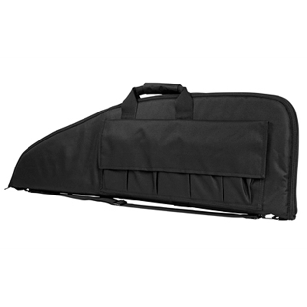 Picture of Ncstar Cv290738 Vism Rifle Case W/ Double Zippers ID Holder Foam Padding & Black Finish CV2907-38 814108013318