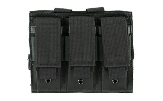 Picture of  Ncstar Cvp3p2932b Triple Mag Pouch  Black Nylon