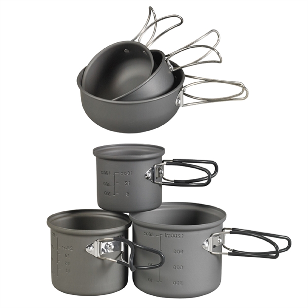 Picture of Ndur 6 Piece Essentials Cookware Mess Kit