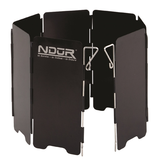 Picture of Ndur Mini Stove Windshield Black-Large 22200 846271004459